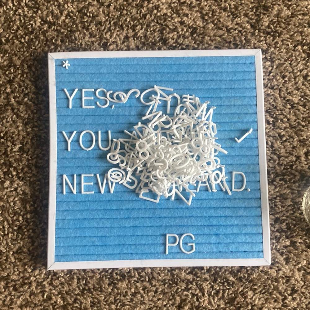 Wall Decor Adjustable Letters and Numbers